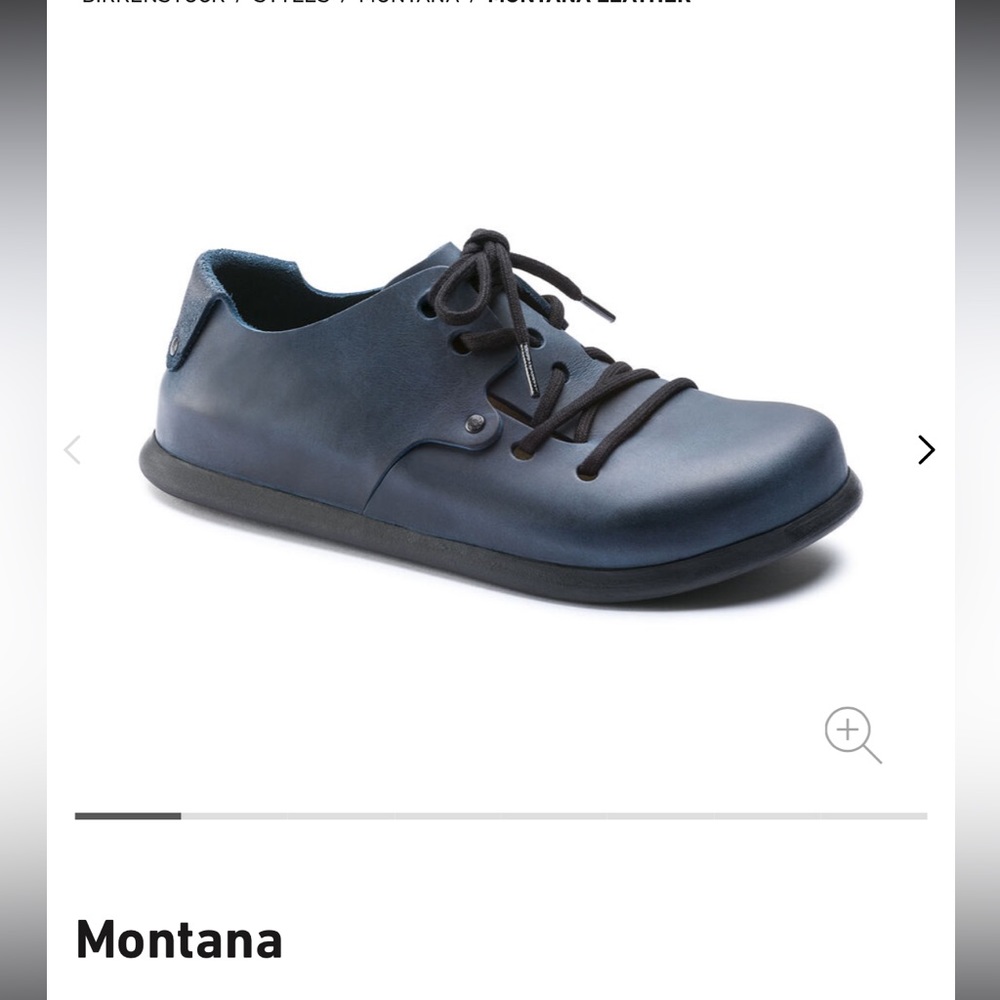 Mens Birkenstock Montana Leather Shoes